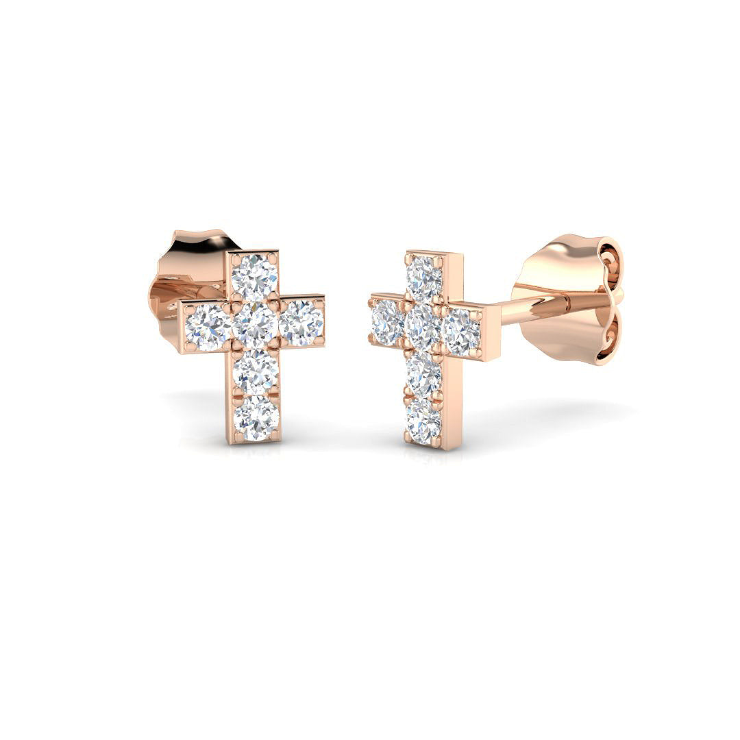 SE5321 — Earrings - 9k Rose Gold