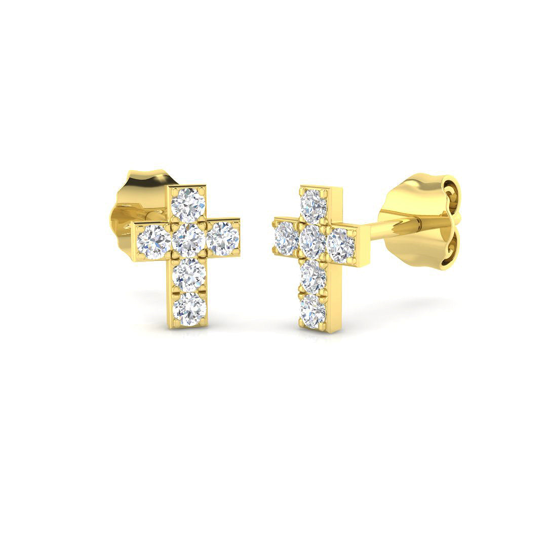 SE5321 — Earrings - 9k Yellow Gold