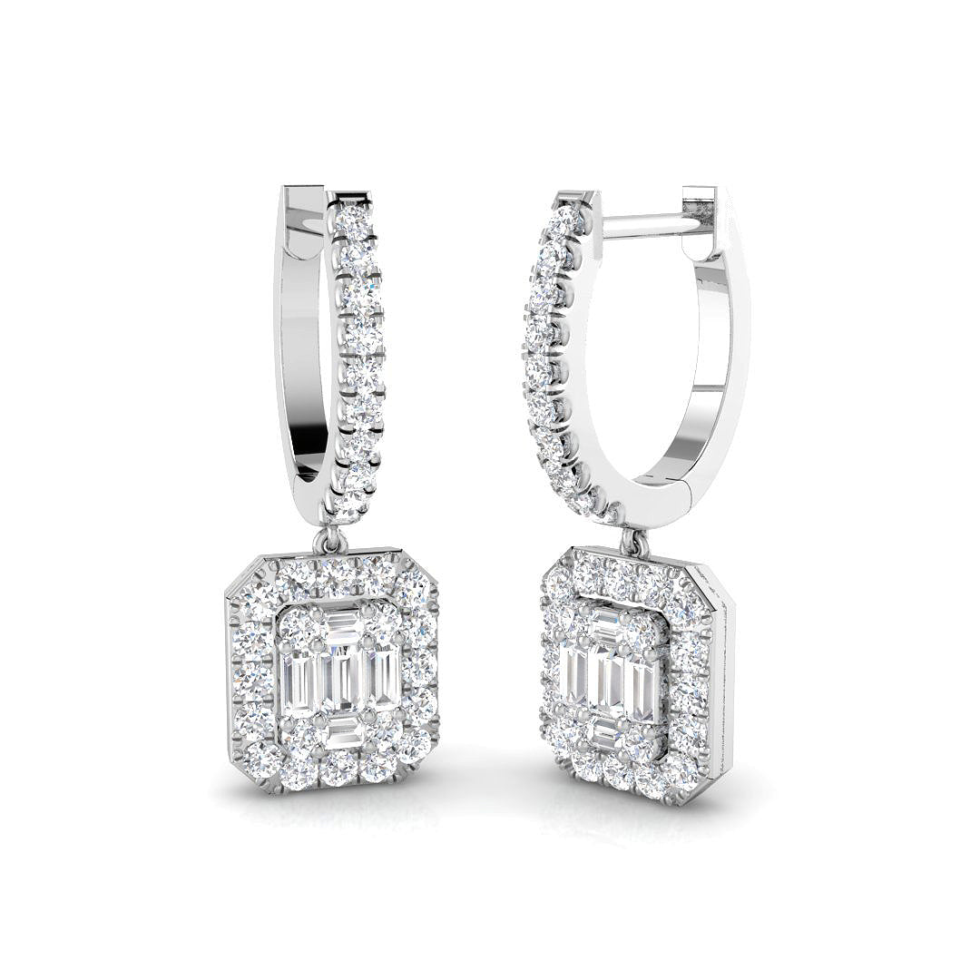 SE5331 — Earrings - 9k White Gold