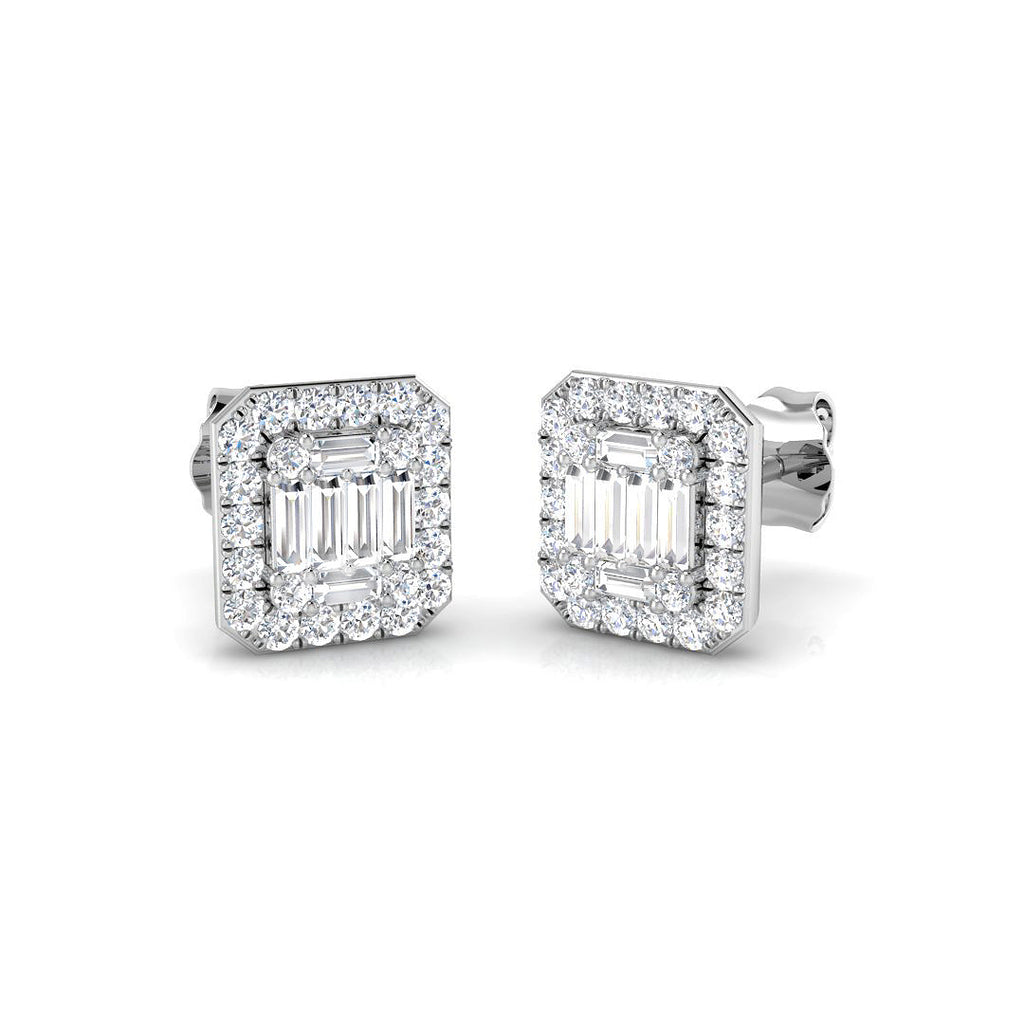 SE5349 — Earrings - 9k White Gold