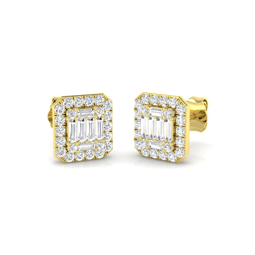 SE5349 — Earrings - 9k Yellow Gold