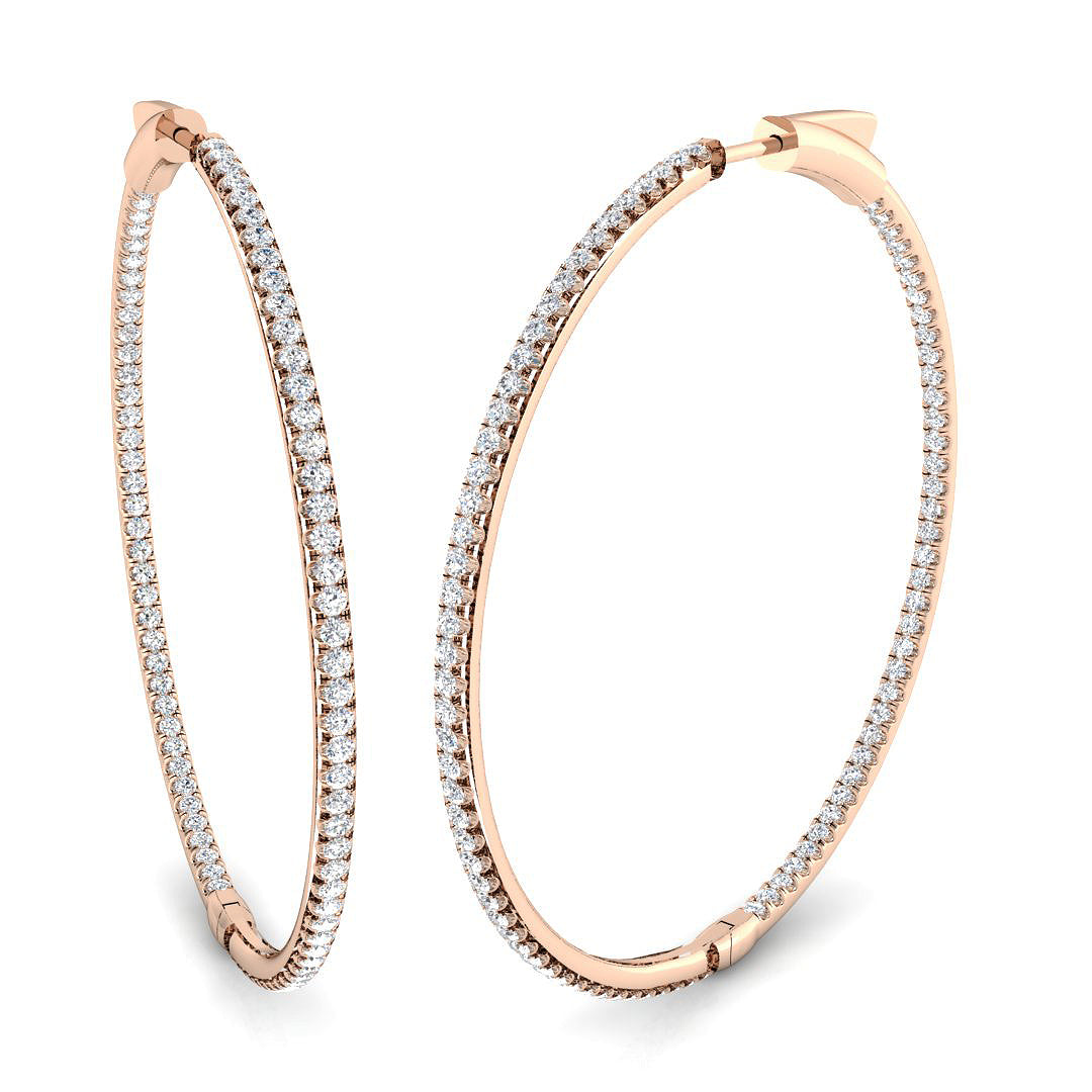 SE5352 — Earrings - 9k Rose Gold