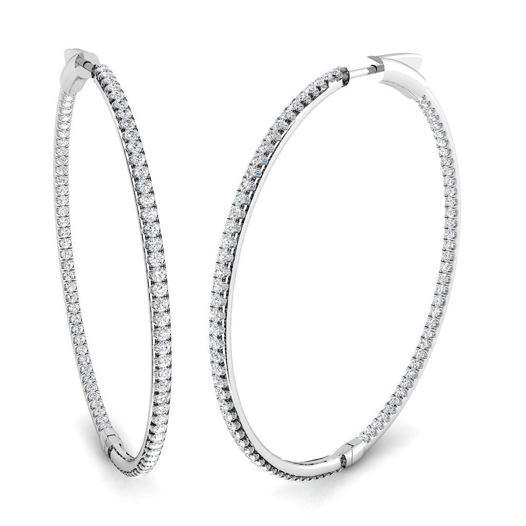 SE5352 — Earrings - 9k White Gold