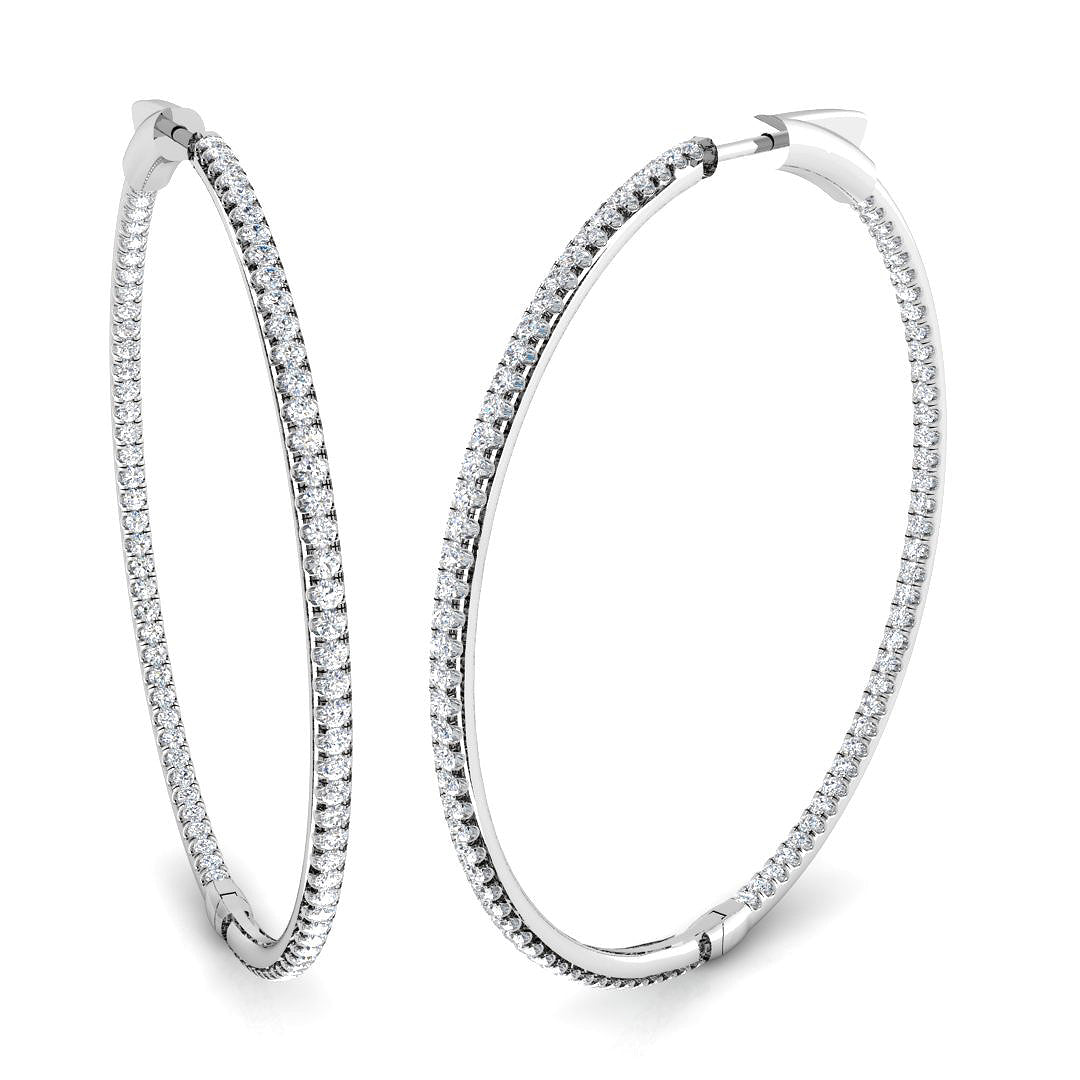 SE5352 — Earrings - 9k White Gold