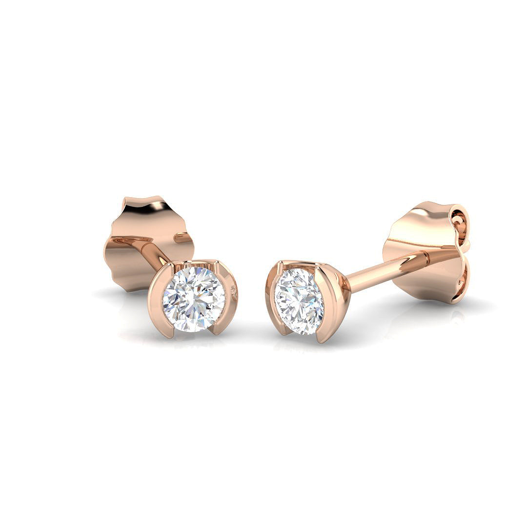 SE5355 — Earrings - 9k Rose Gold