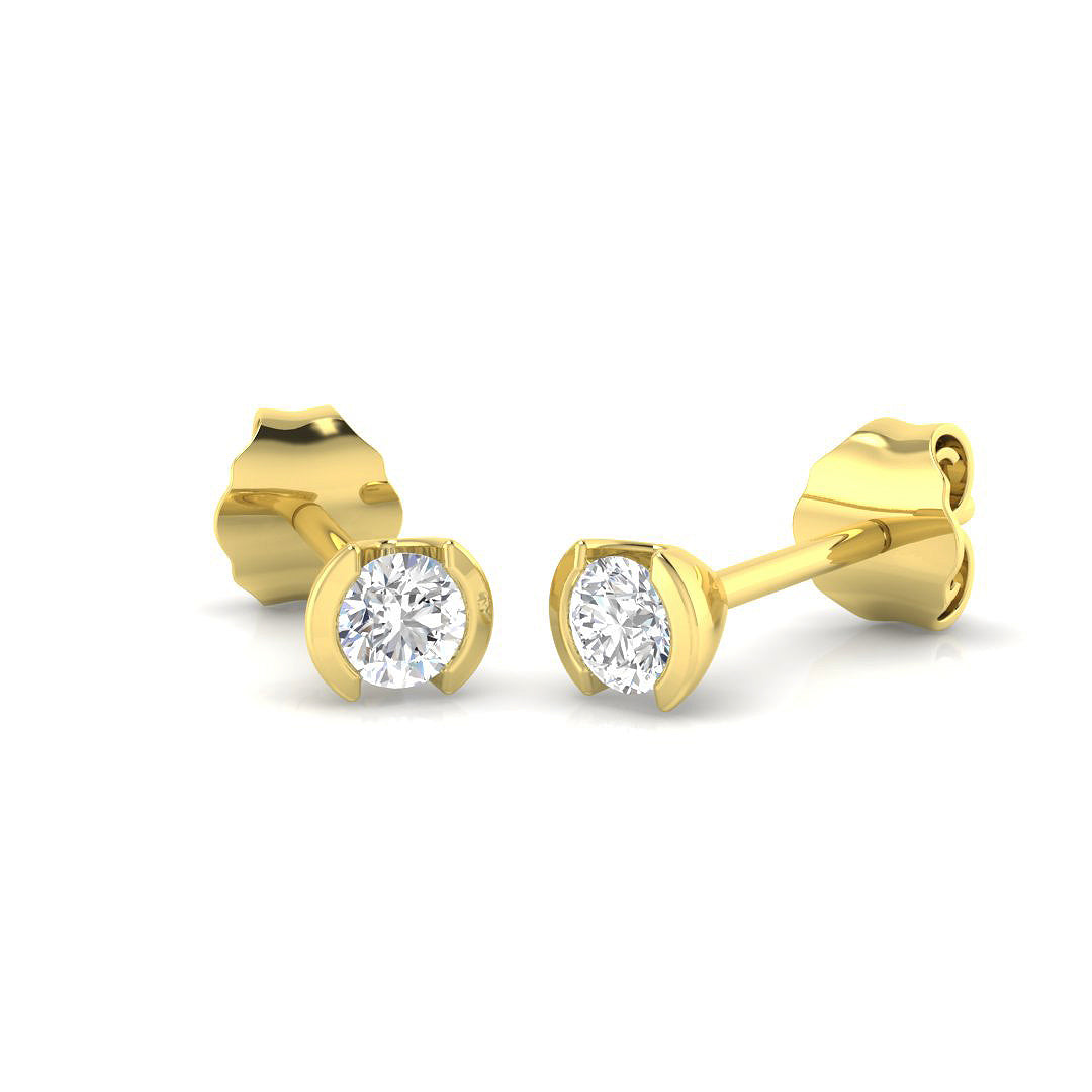 SE5355 — Earrings - 9k Yellow Gold