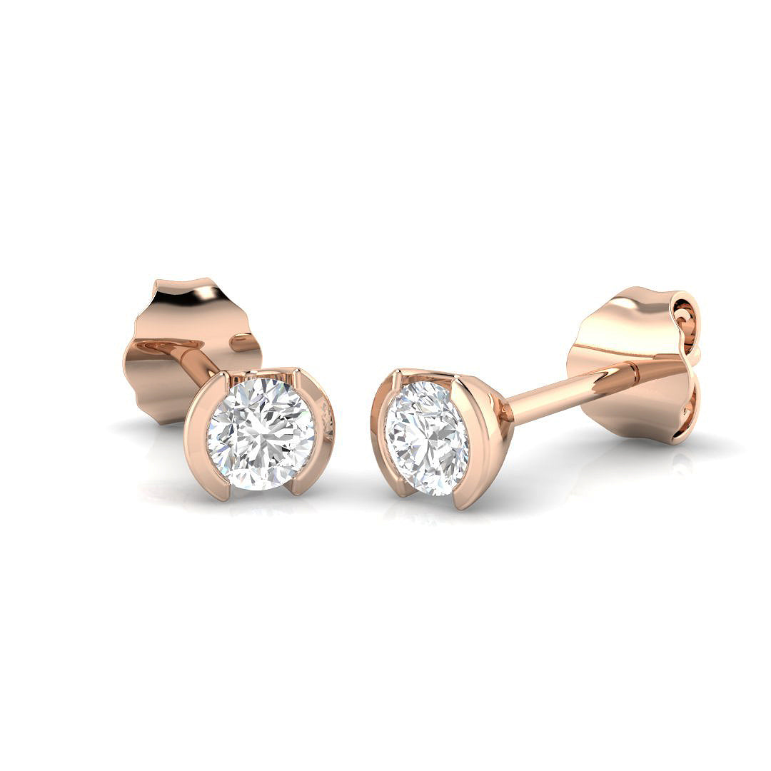 SE5356 — Earrings - 9k Rose Gold