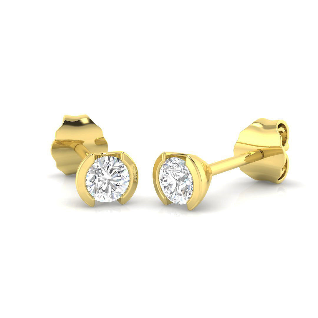 SE5356 — Earrings - 9k Yellow Gold