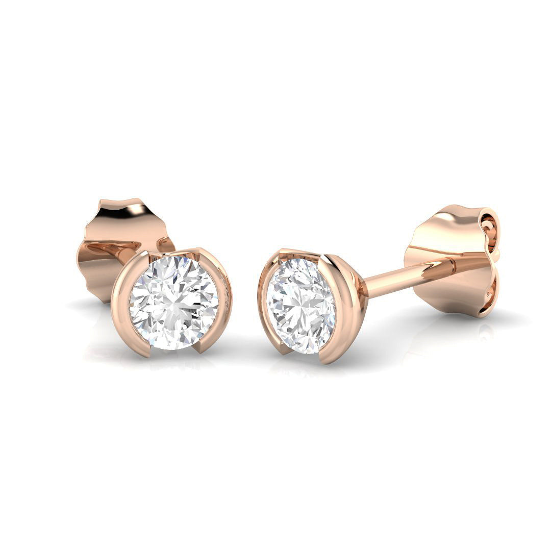 SE5357 — Earrings - 9k Rose Gold