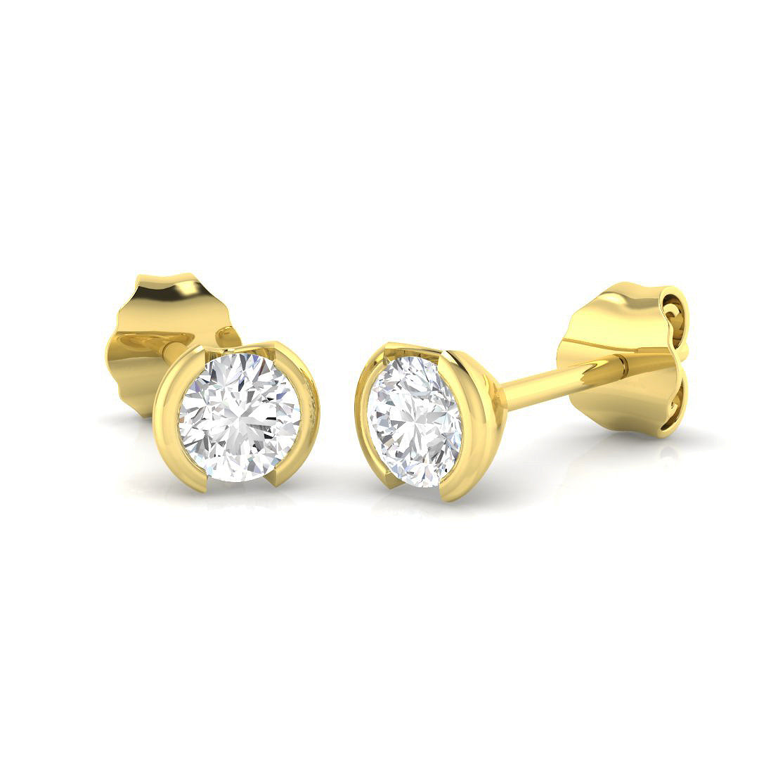 SE5357 — Earrings - 9k Yellow Gold