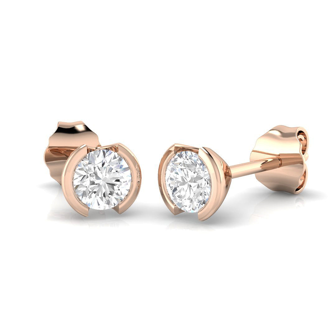 SE5358 — Earrings - 9k Rose Gold