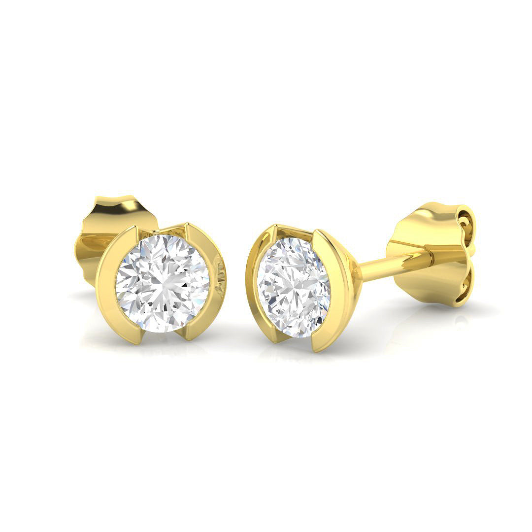 SE5359 — Earrings - 9k Yellow Gold