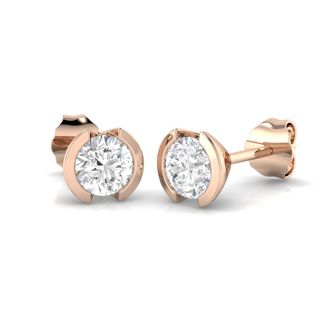 SE5360 — Earrings - 9k Rose Gold