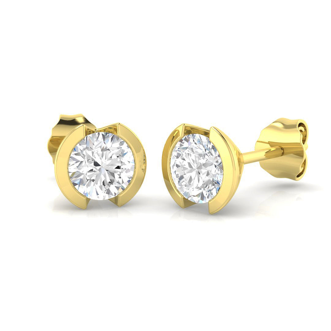 SE5361 — Earrings - 9k Yellow Gold