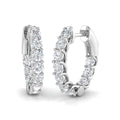 SE5363 — Earrings - 9k White Gold