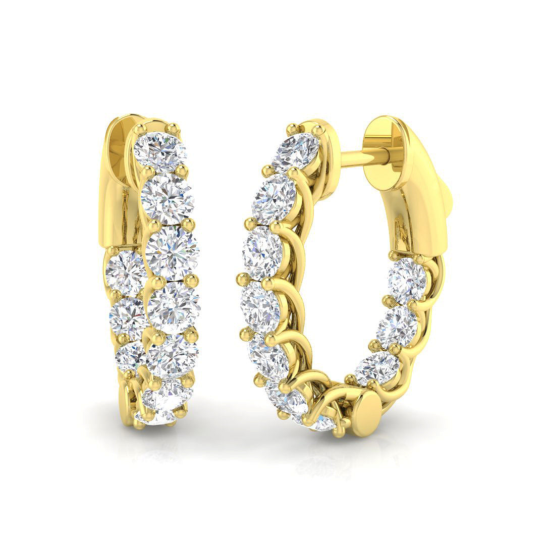 SE5363 — Earrings - 9k Yellow Gold