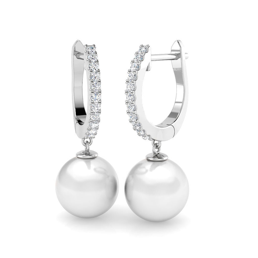 SE5368 — Earrings - 9k White Gold