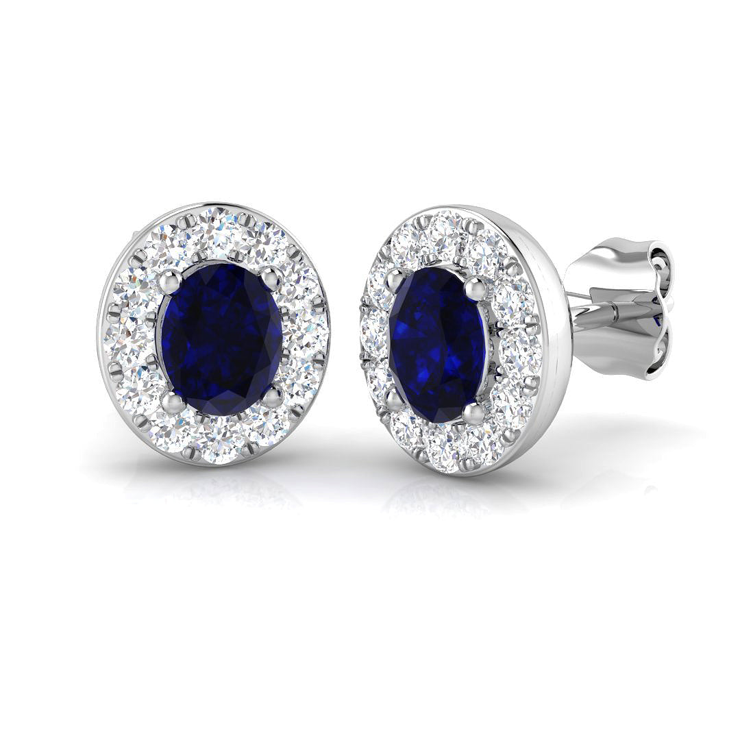 SE5370 — Earrings - 9k White Gold