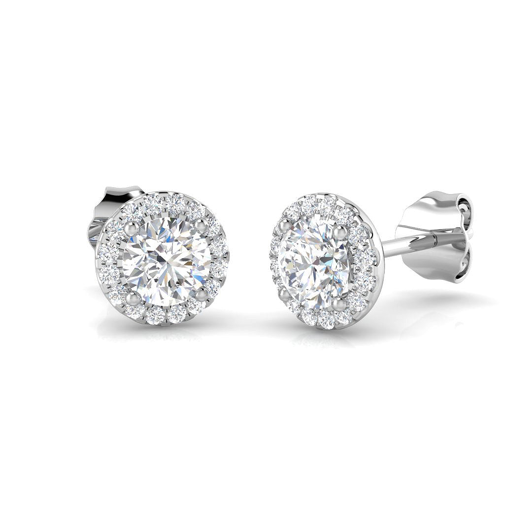 SE5375-4.70 — Earrings - 9k White Gold