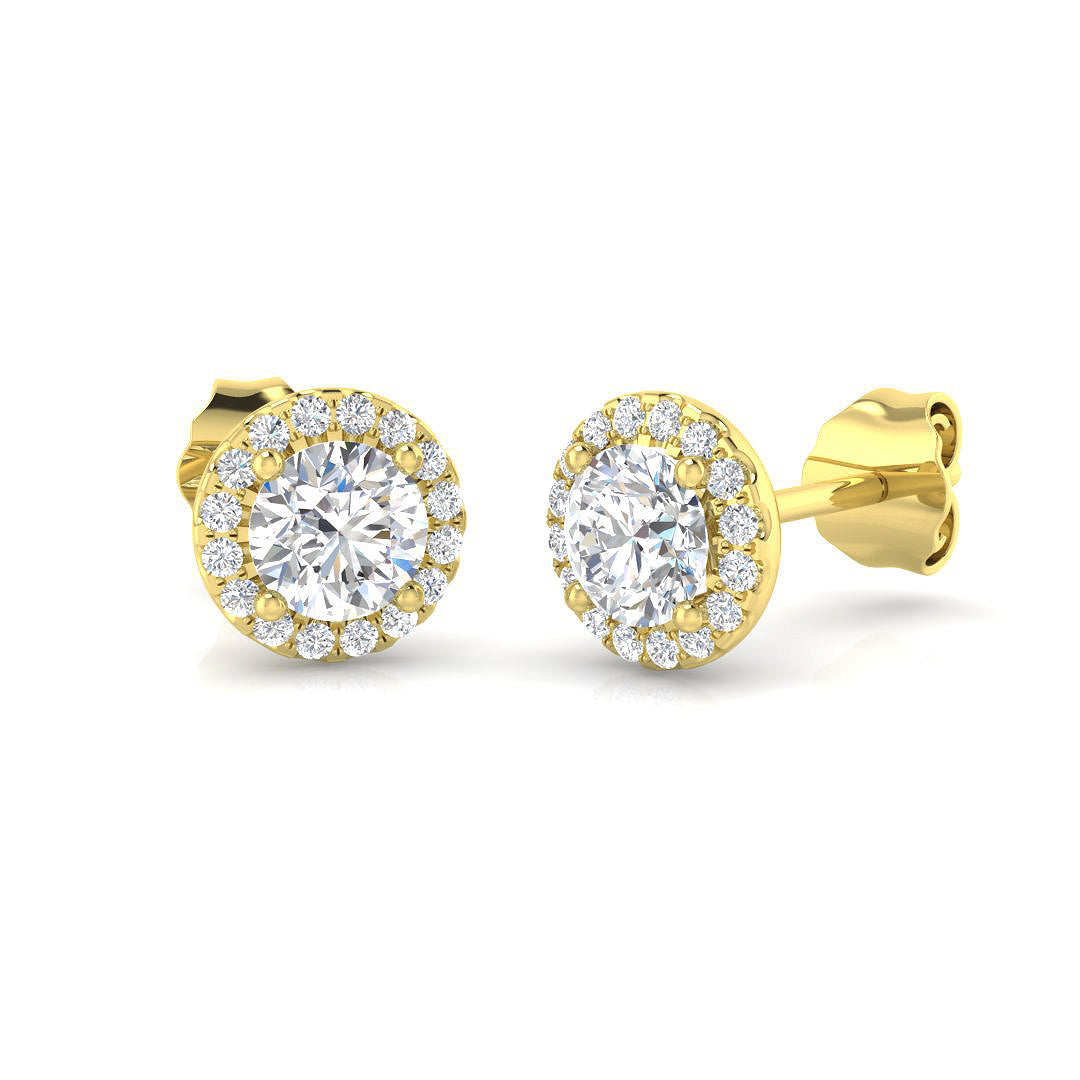 SE5375-4.70MM — Earrings - 9k Yellow Gold
