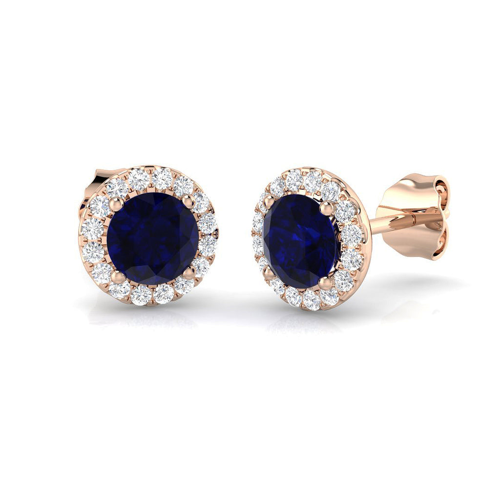 SE5375-5.5MM — Earrings - 9k Rose Gold