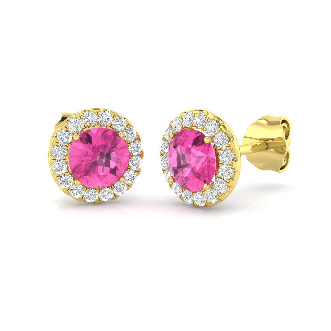 SE5375-4.5 — Earrings - 9k Yellow Gold
