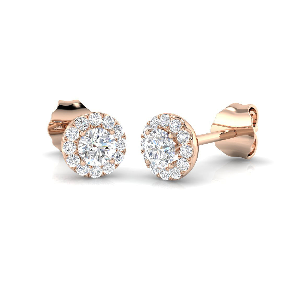 SE5375-3.0MM — Earrings - 9k Rose Gold
