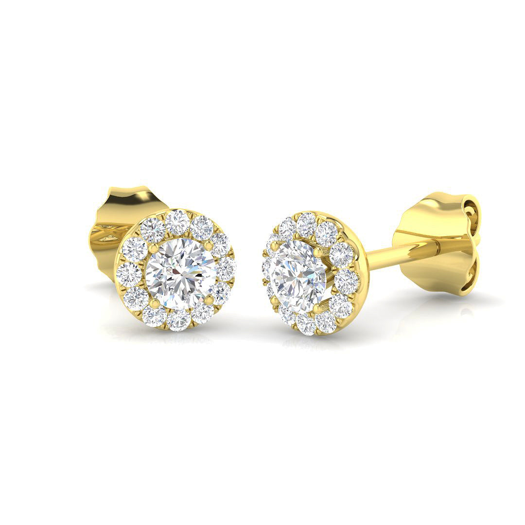 SE5375-3.0MM — Earrings - 9k Yellow Gold