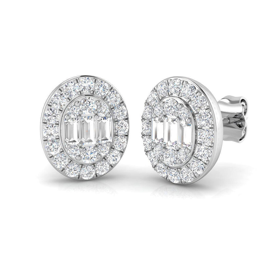 SE5377 — Earrings - 9k White Gold