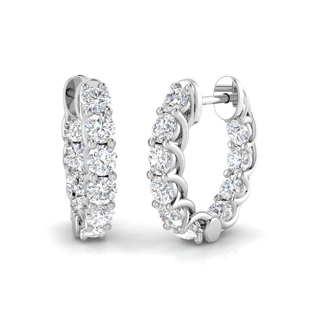 SE5383 — Earrings - 9k White Gold