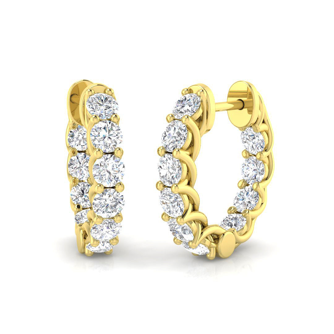 SE5383 — Earrings - 9k Yellow Gold