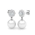 SE5396 — Earrings - 9k White Gold