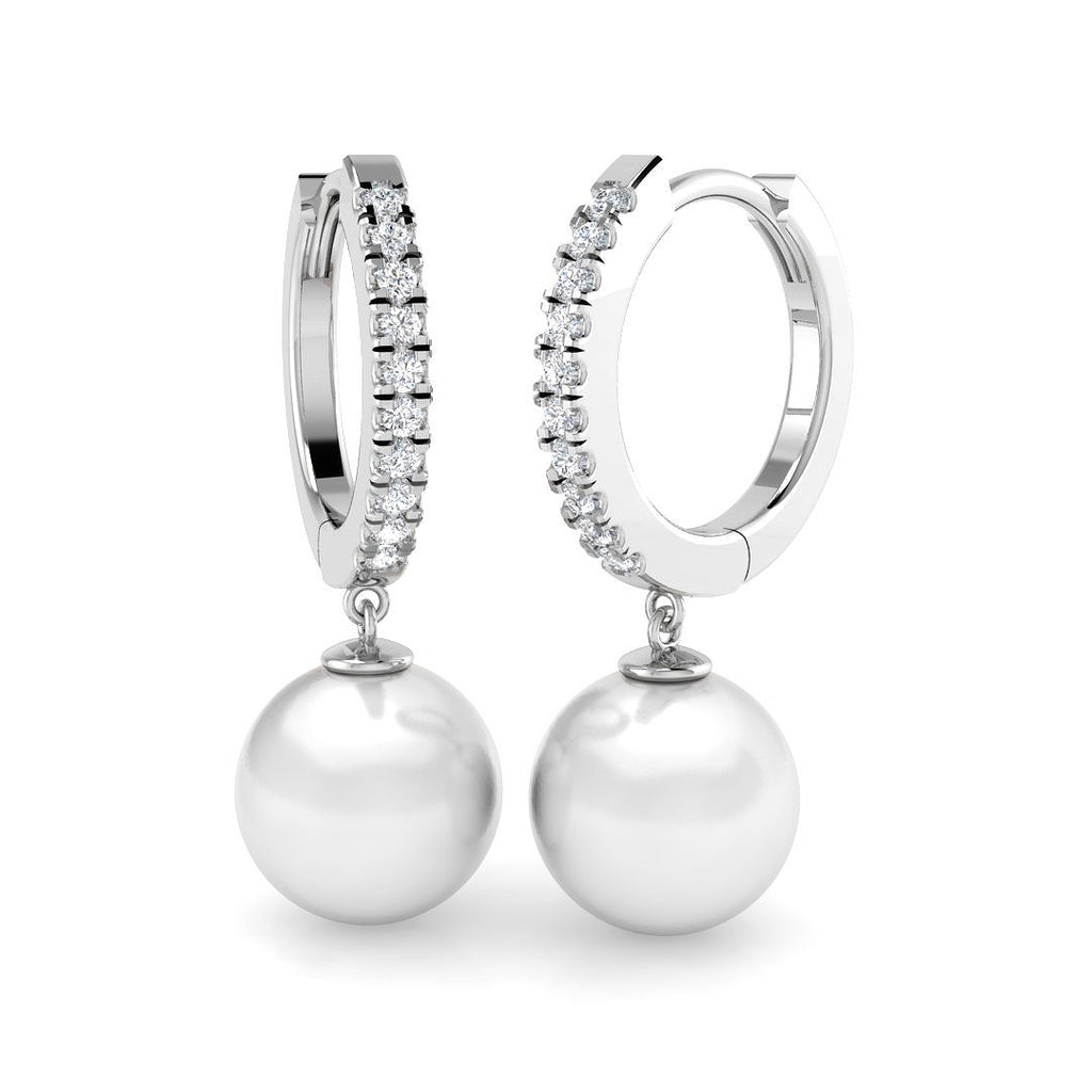 SE5409 — Earrings - 9k White Gold