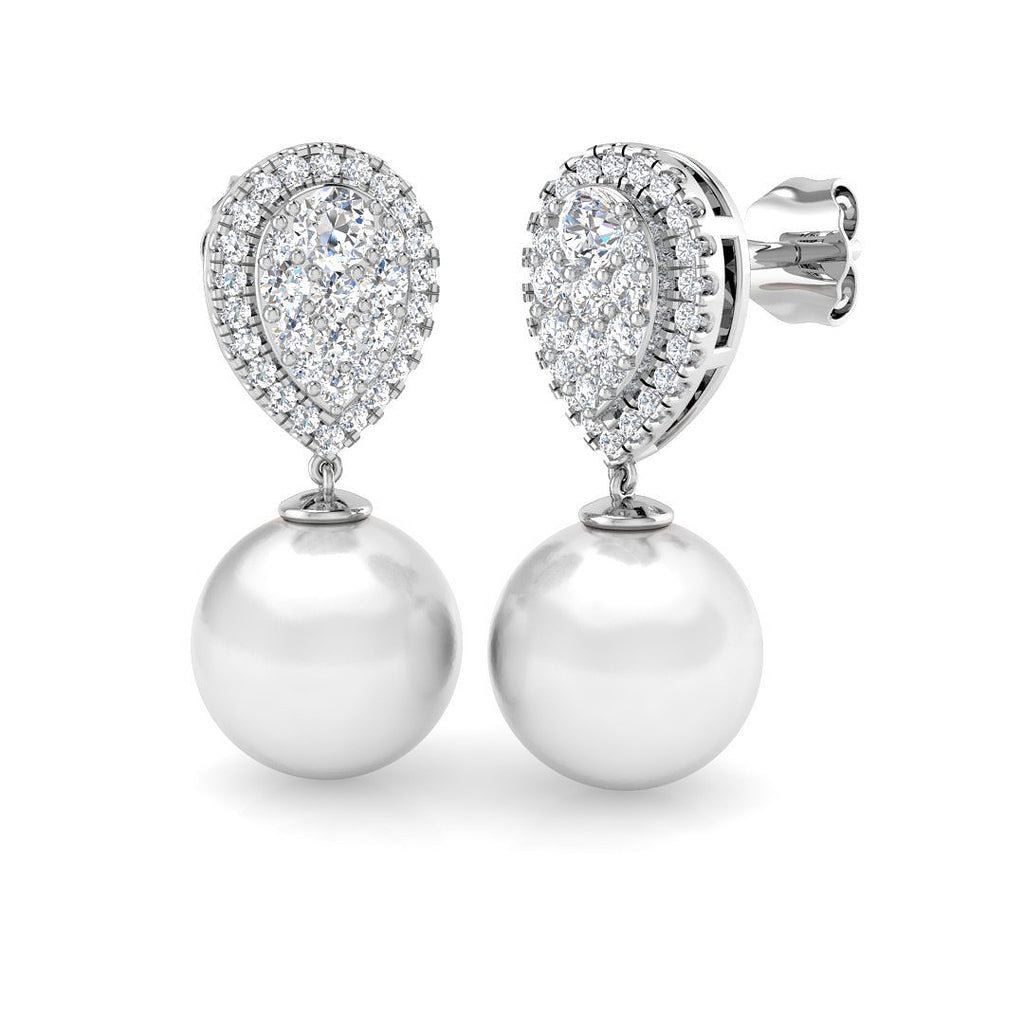 SE5413 — Earrings - 9k White Gold