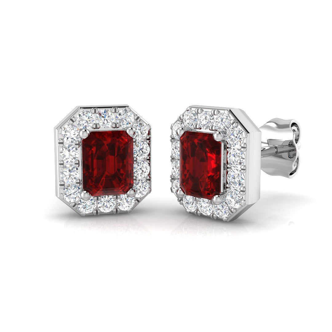 SE5423 — Earrings - 9k White Gold