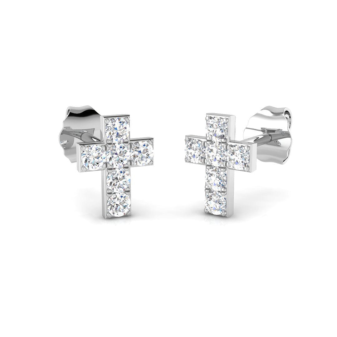 SE5433 — Earrings - 9k White Gold