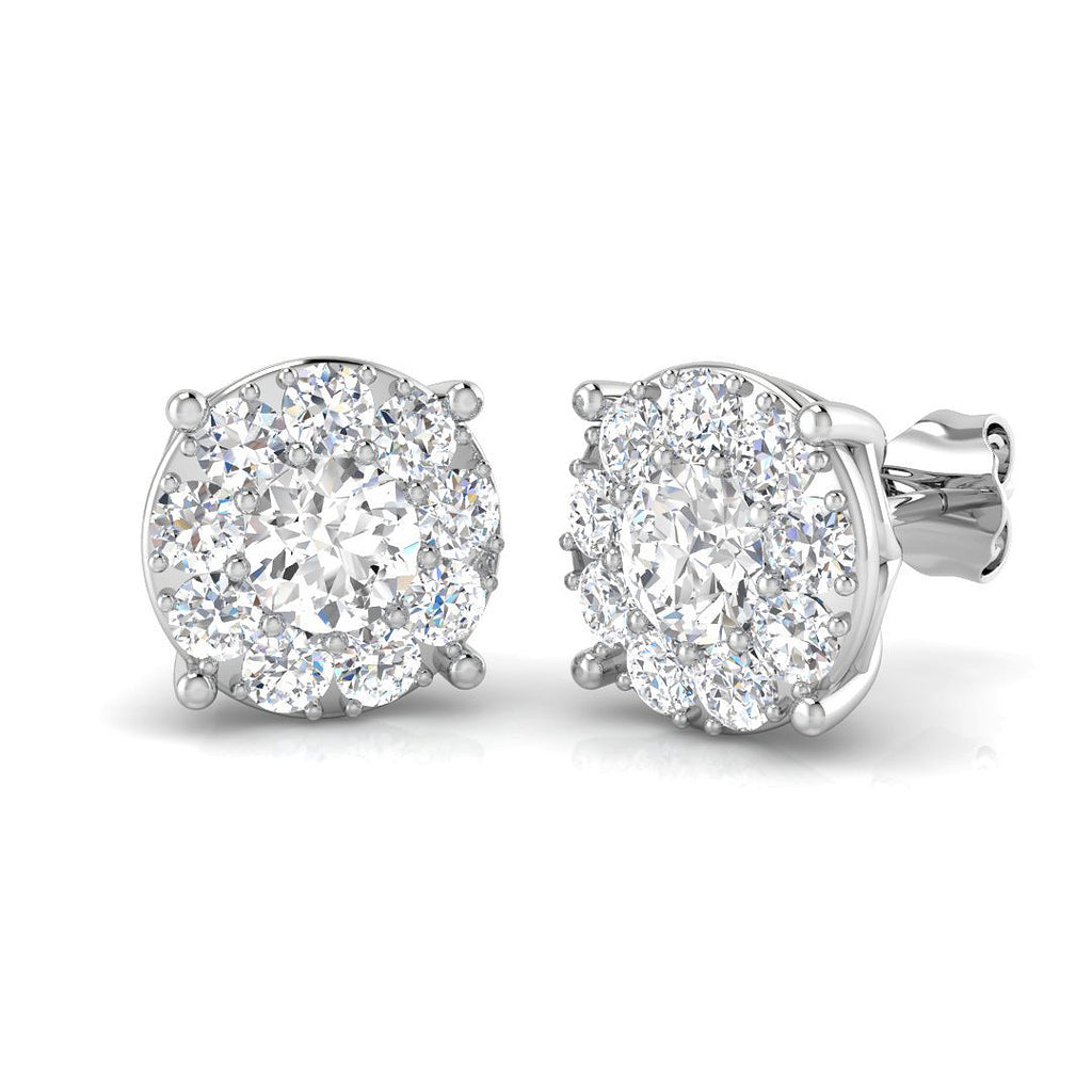 SE5434 — Earrings - 9k White Gold