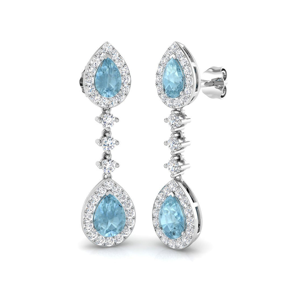 SE5435 — Earrings - 9k White Gold