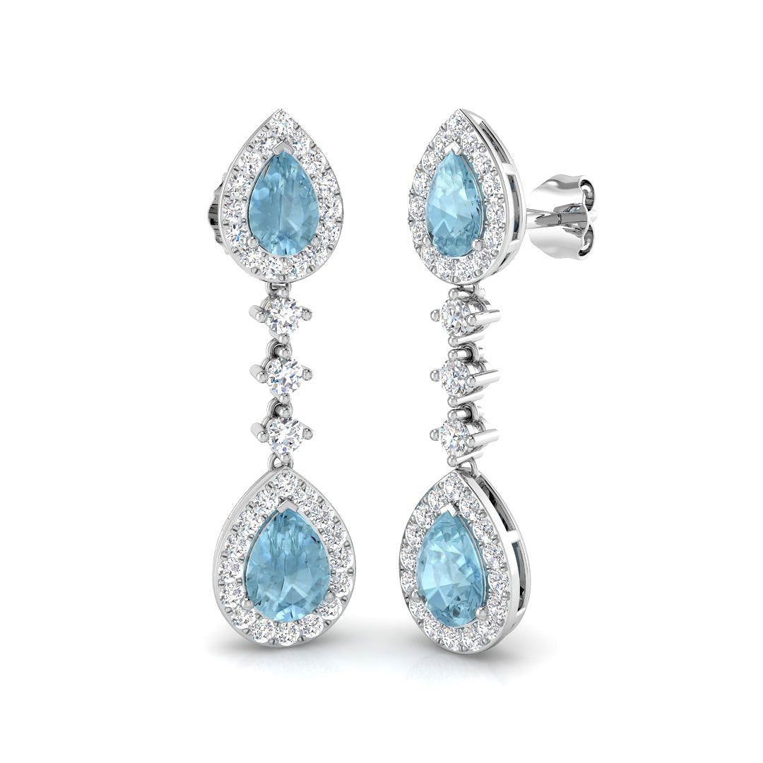SE5435 — Earrings - 9k White Gold