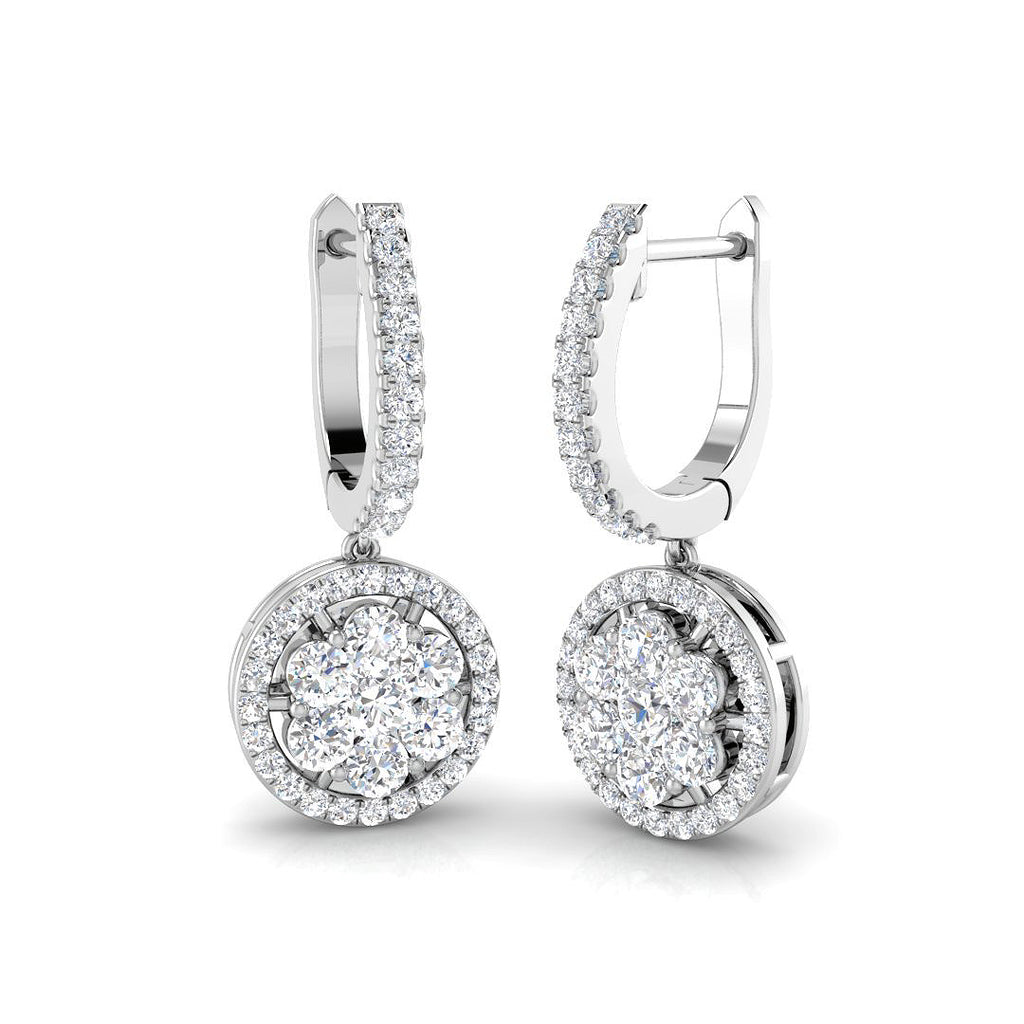 SE5438 — Earrings - 9k White Gold