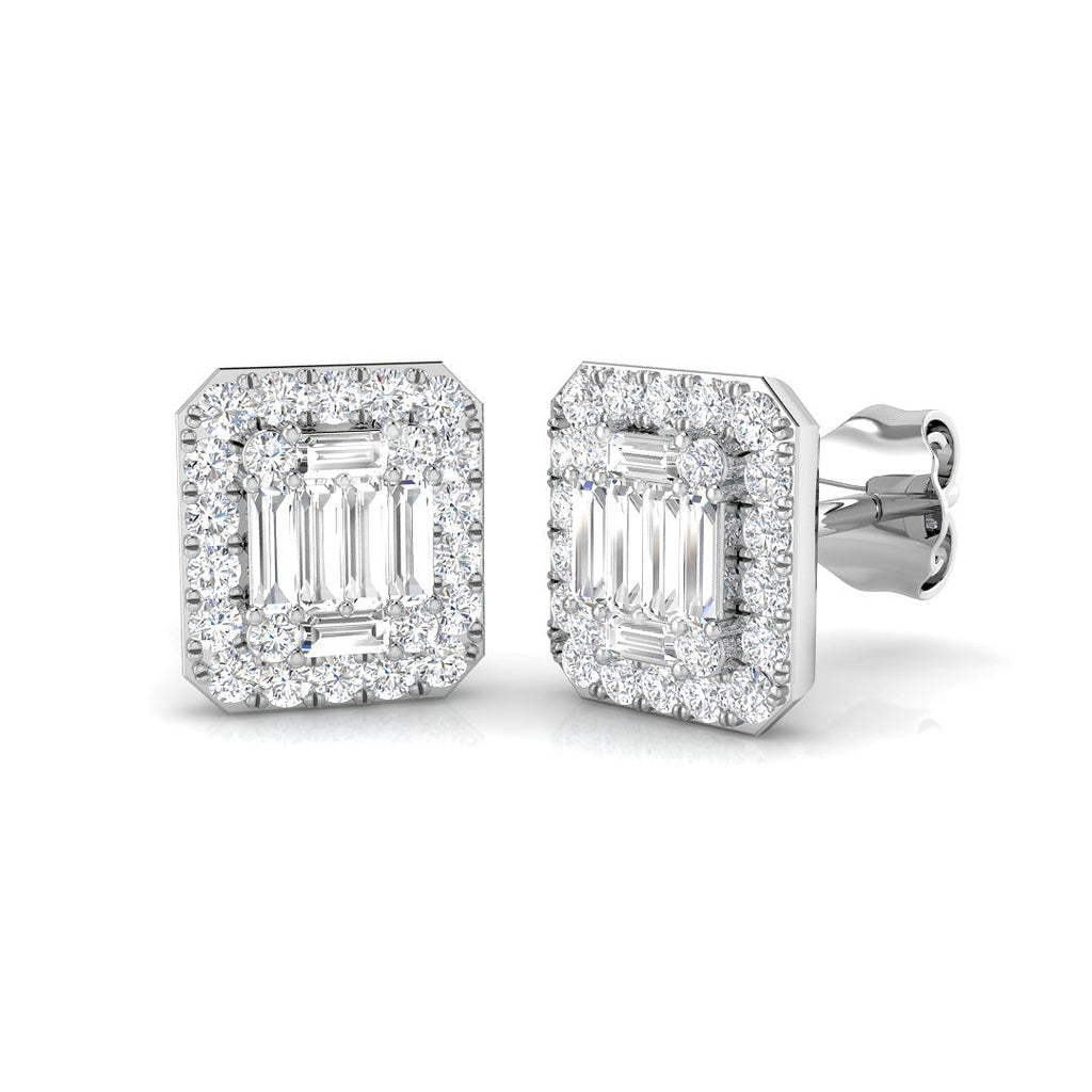 SE5450 — Earrings - 9k White Gold