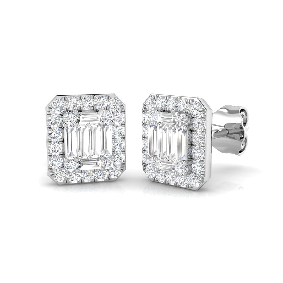 SE5450 — Earrings - 9k White Gold