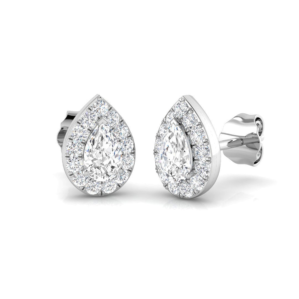 SE5464 — Earrings - 9k White Gold