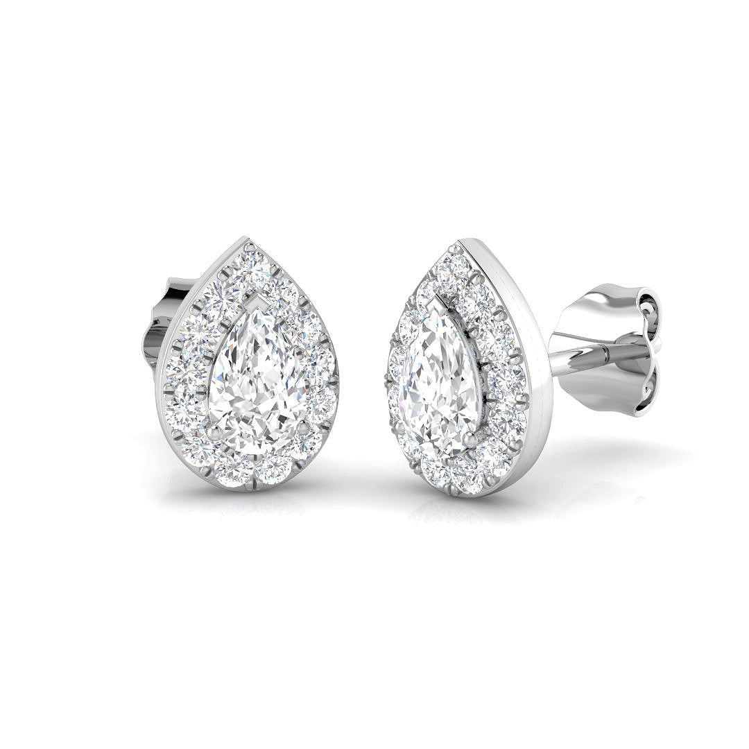 SE5464 — Earrings - 9k White Gold