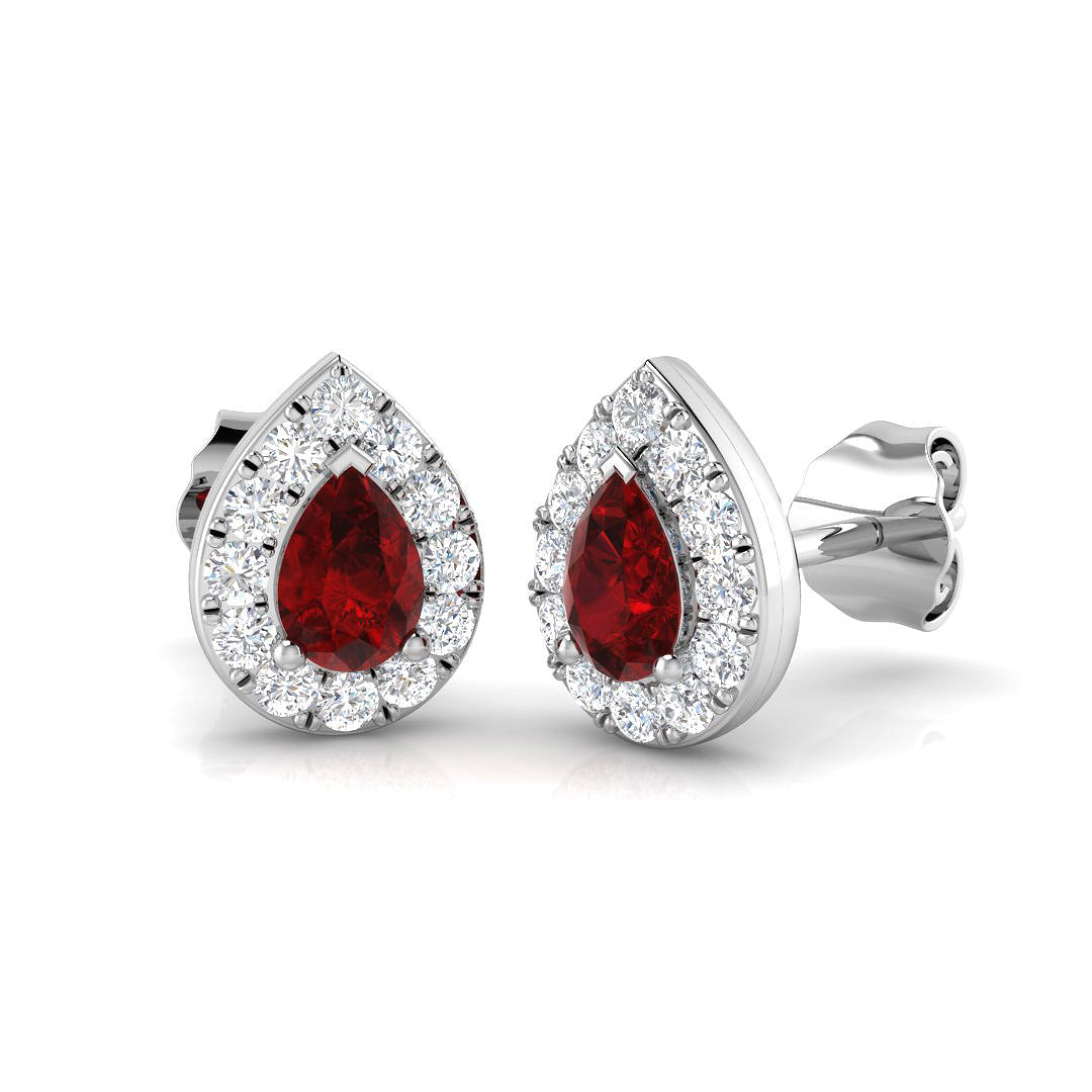 SE5465 — Earrings - 9k White Gold