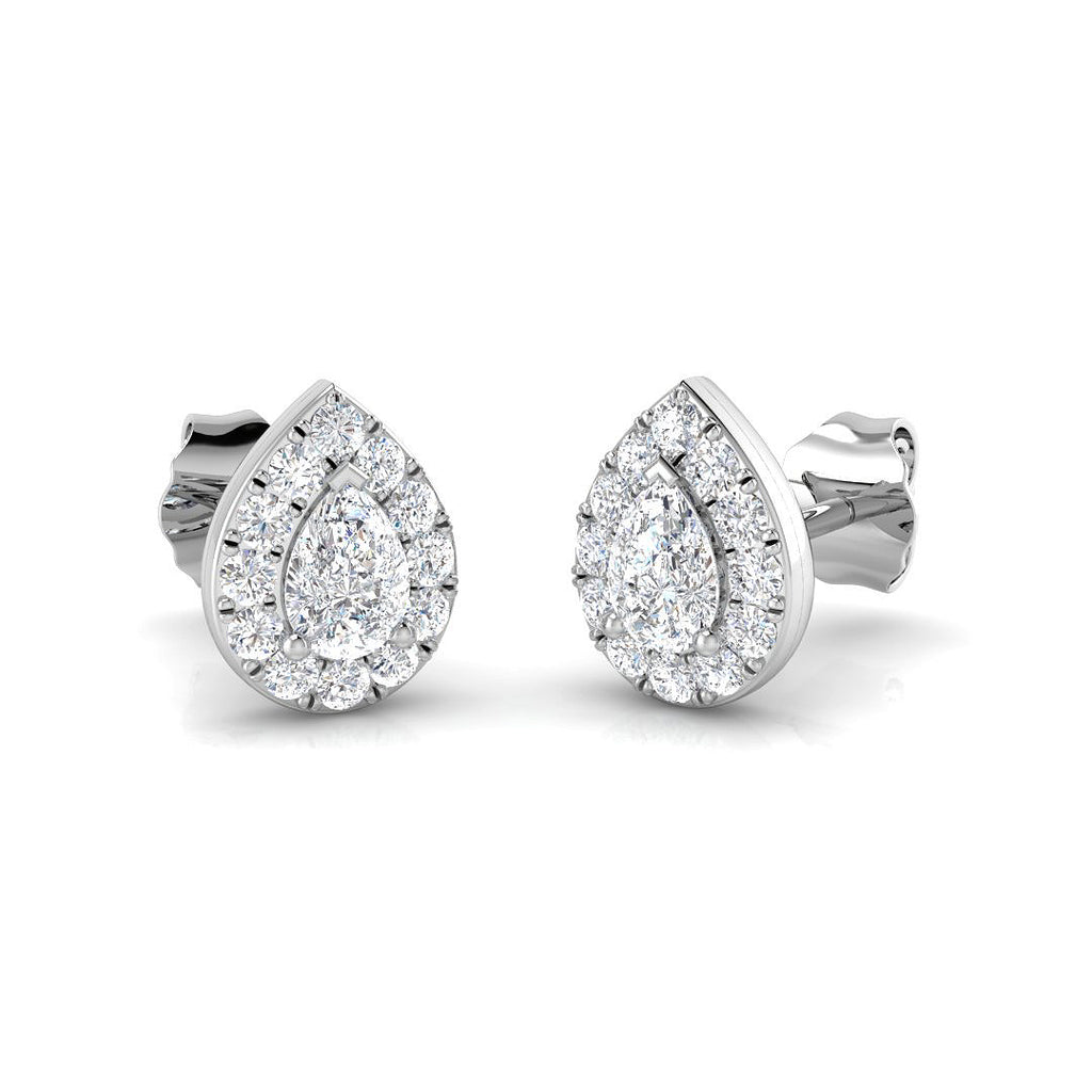 SE5465 — Earrings - 9k White Gold