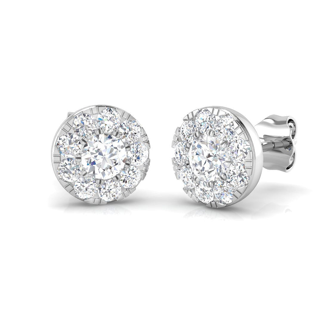 SE5483 — Earrings - 9k White Gold