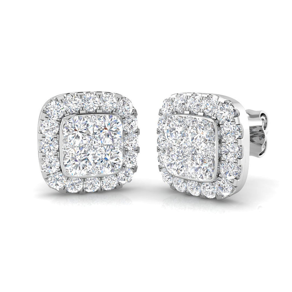 SE5484 — Earrings - 9k White Gold