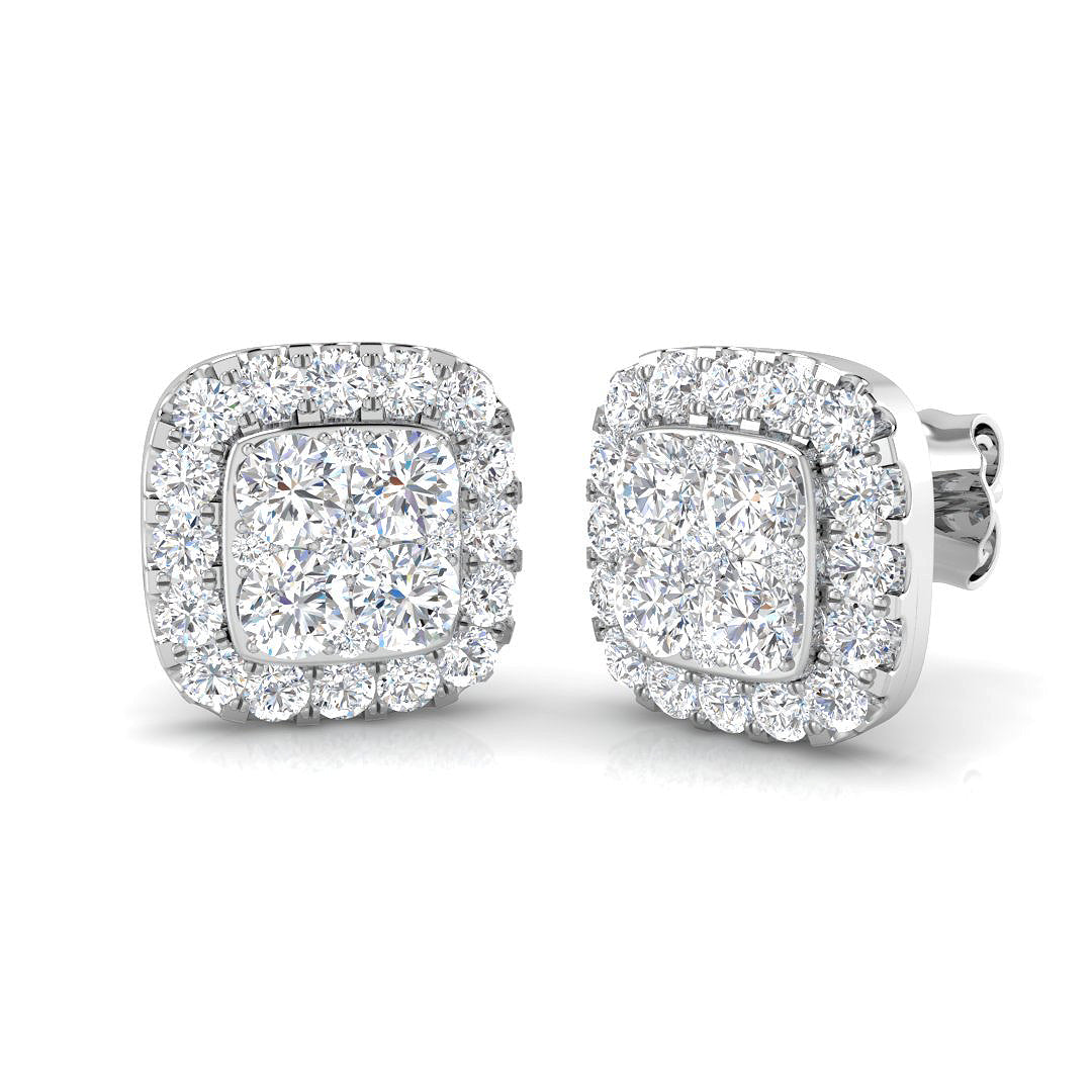 SE5484 — Earrings - 9k White Gold