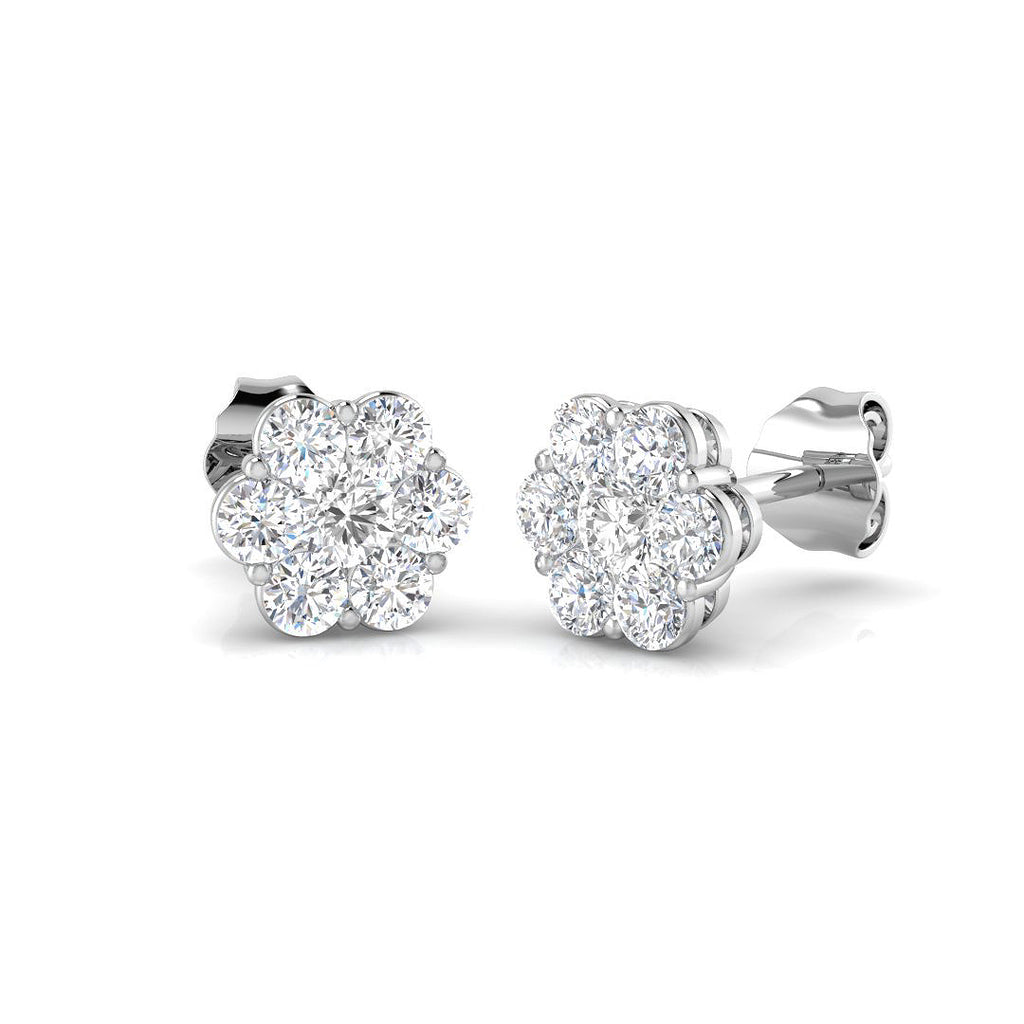 SE5499 — Earrings - 9k White Gold